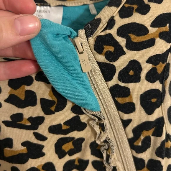 Posh Peanut Leopard Print Sleep Sack - Picture 4 of 6